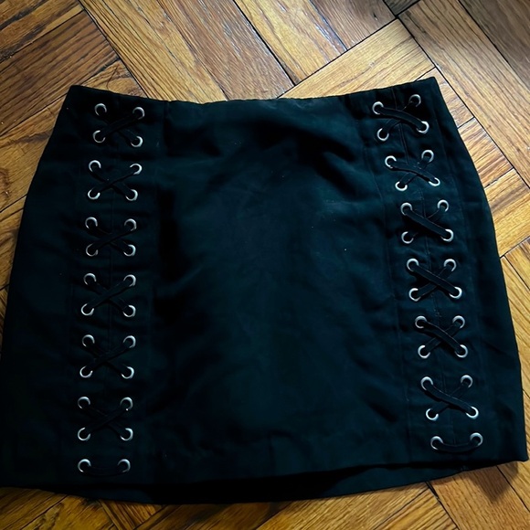 h&m black skirt size: 4 - Picture 1 of 8
